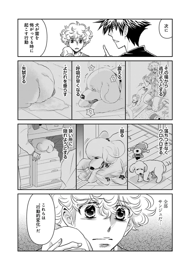 🔔更新情報🔔
『DOG SIGNAL』(作:みやうち沙矢@DogSignal)
第52話④を公開しました!
犬が雷を怖がる理由はさまざまで--⚡どうぞお楽しみください!
https://t.co/Vvr74hnoZs
#カドコミ #コミックブリッジ #うちのこシグナル