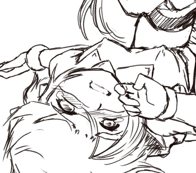 お仕事前のラフり 