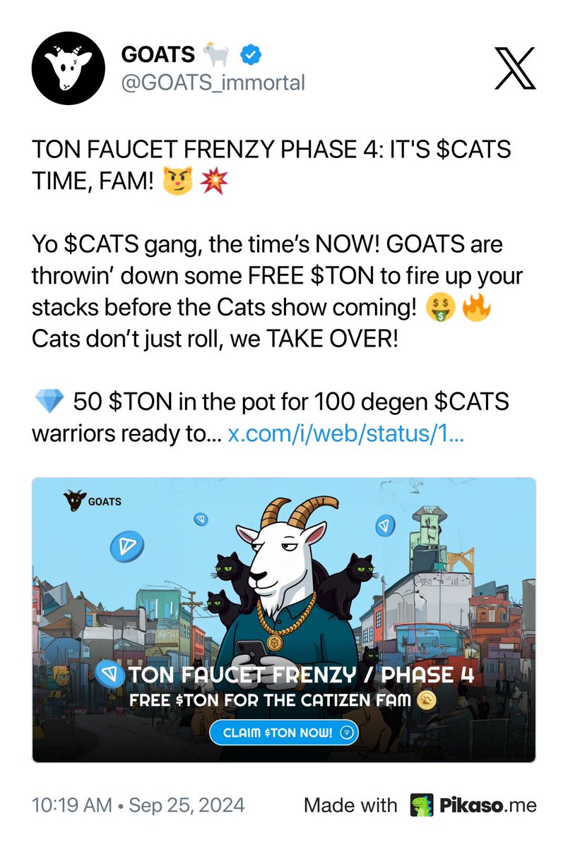 Pikaso (@pikaso_me) on Twitter photo <a href="/DialaJerry/">JerryDiala โฌโปโญ</a> <a href="/GOATS_immortal/">GOATS ๐</a> Enjoy your screenshot and...
Get 10 stickers for $1: stickermule.com/pikaso <a href="/DialaJerry/">JerryDiala โฌโปโญ</a> <a href="/GOATS_immortal/">GOATS ๐</a> Enjoy your screenshot and...
Get 10 stickers for $1: stickermule.com/pikaso
