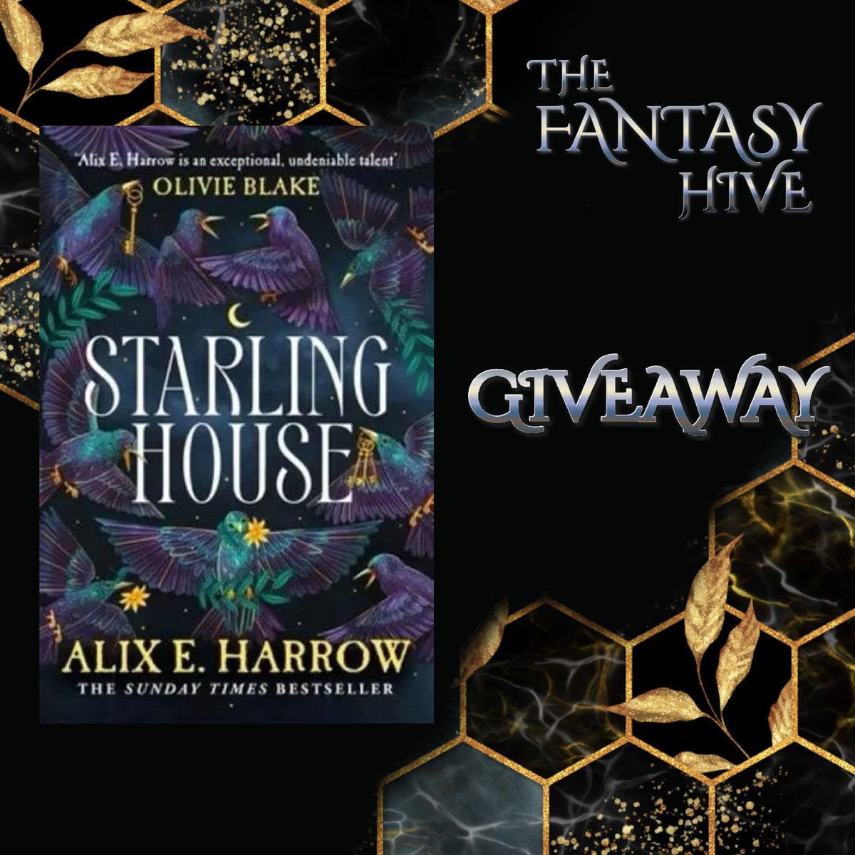 We have partnered with <a href="/UKTor/">Tor Books UK</a> to bring you a GIVEAWAY for a paperback copy of Starling House by Alix E Harrow!

To enter:

Follow us RT this tweet only.

Rules: 

UK &amp; N. Ireland entries only due to shipping restrictions.

Ends: 3rd October