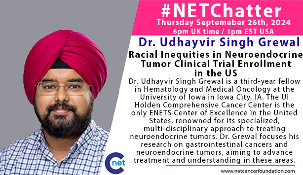 netcancerfound's tweet photo. DM for todays link or to be added to the email list for our monthly meetings #NET #neuroendocrinecancer #LetsTalkAboutNet #neuroendocrinetumour #cancersupport #research #Collaboration #patients #clinicians #Doctors #zebra https://t.co/hGPnfMKTbQ