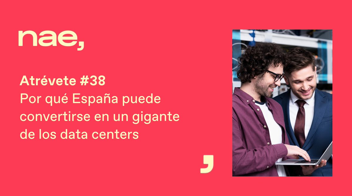 📥 ¡Ya puedes leer el N.º 38 de #Atrévete!

España cuenta con un gran potencial para liderar el mercado mundial de #DataCenters.

¿Podrá estar a la altura de este desafío? Nos lo cuenta Luis Sánchez-Lecaroz: …cd783b025ad5.marketingusercontent.com/m/view/VxDNmo8…