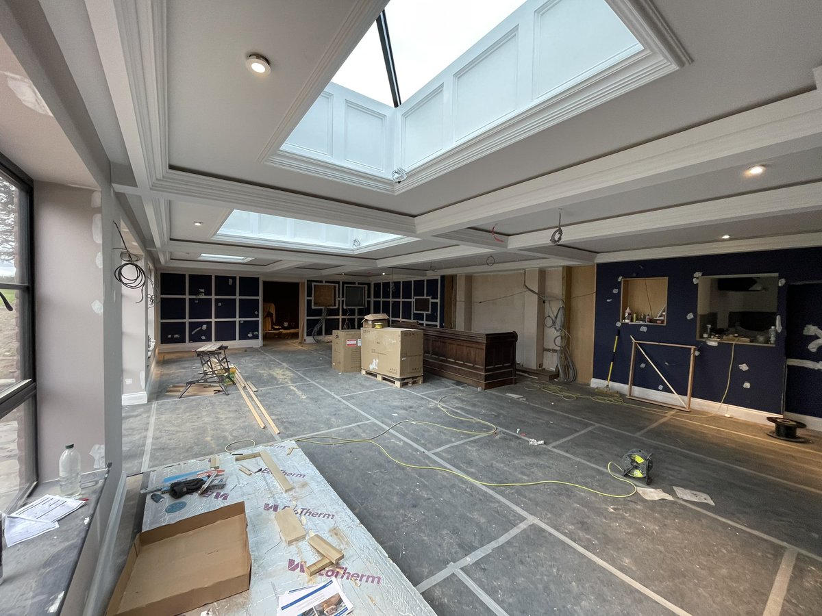 SolutionsEM's tweet image. Work in progress #electrical #SEM #barnconversion #construction