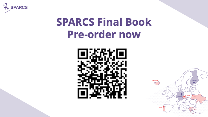 Pre-order your hard copy of the SPARCS final book today! Secure up to 10 copies before the September 27 deadline. Discover groundbreaking insights and key learnings from our project. Don't miss out!

Pre-order your book here 👇
ec.europa.eu/eusurvey/runne…

#Books #SPARCS #Innovation