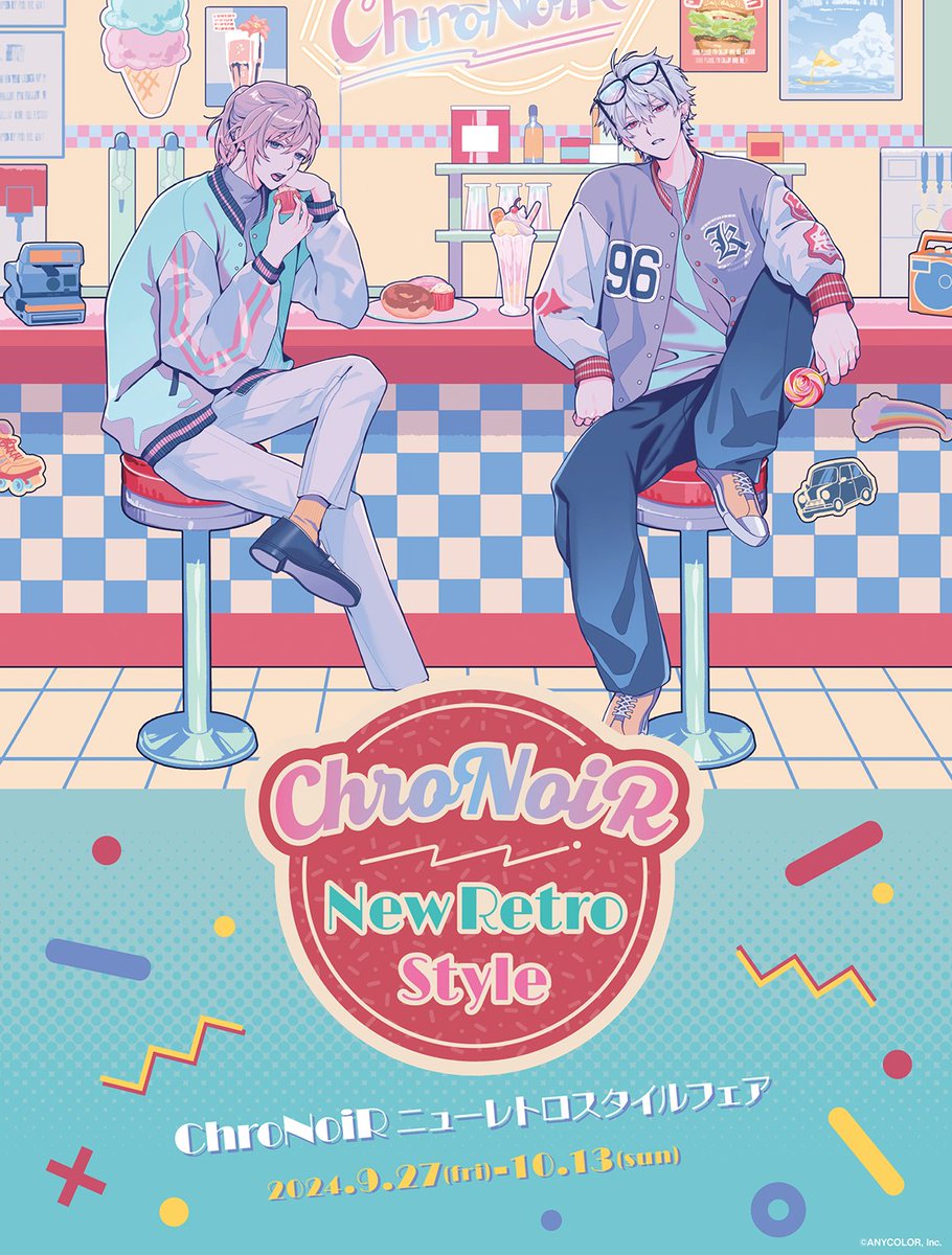 葛葉 ニューレトロ Mサイズ 葛葉 ニューレトロ ChroNoiR 葛葉 ニュー