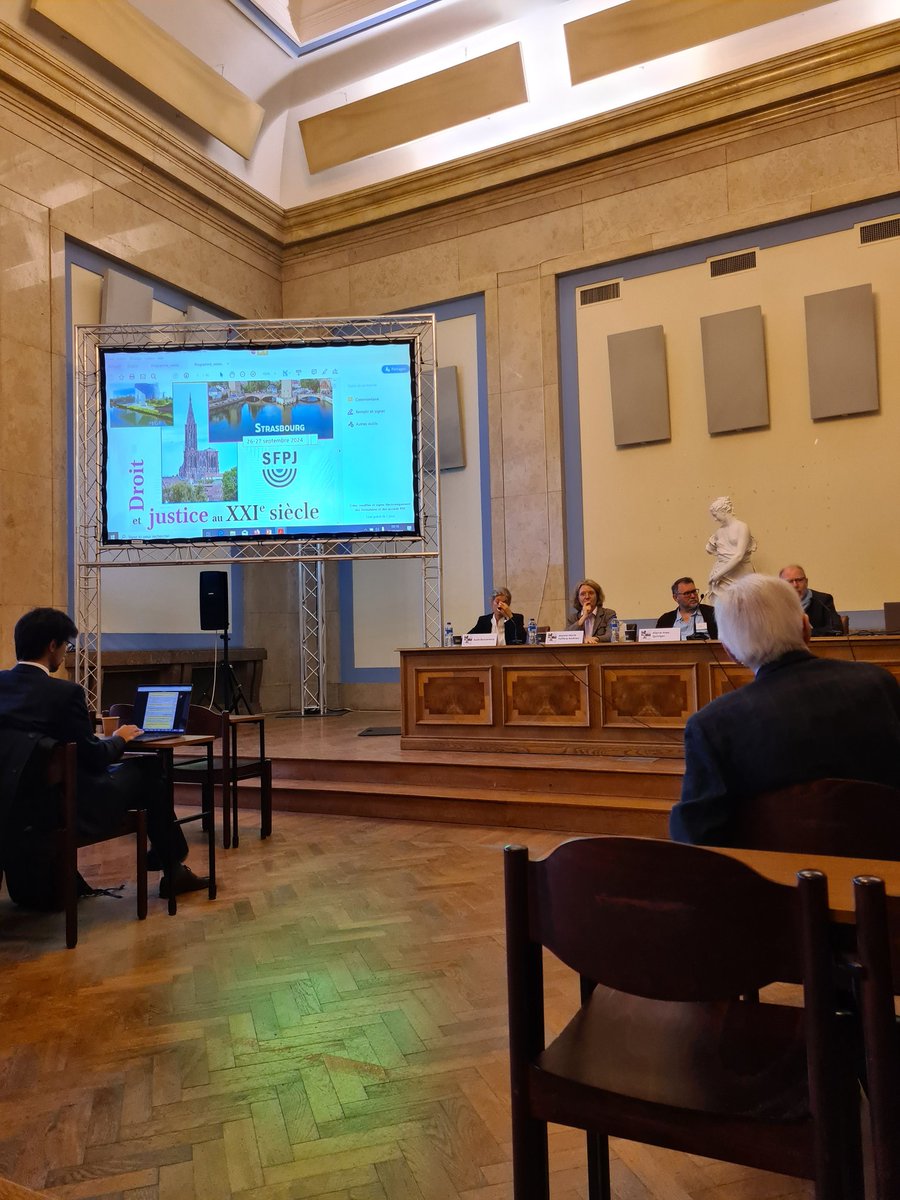 The 3rd Conference of the French Society for Legal Philosophy is starting today in Strasbourg. "Law &amp; Justice" is this year's topic. Let's get started! <a href="/Asso_SFPJ/">SFPJ</a>