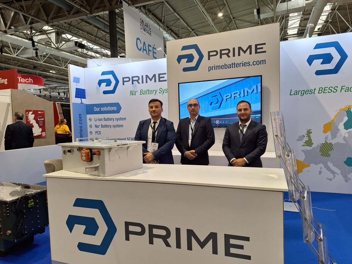 We are excited to be at Solar &amp; Storage Live, Sep 24-26, showcasing our latest energy storage innovations! As a leading EU manufacturer, we're pushing the boundaries of efficiency, scalability, and sustainability in renewable energy. 
#SolarStorage #RenewableEnergy