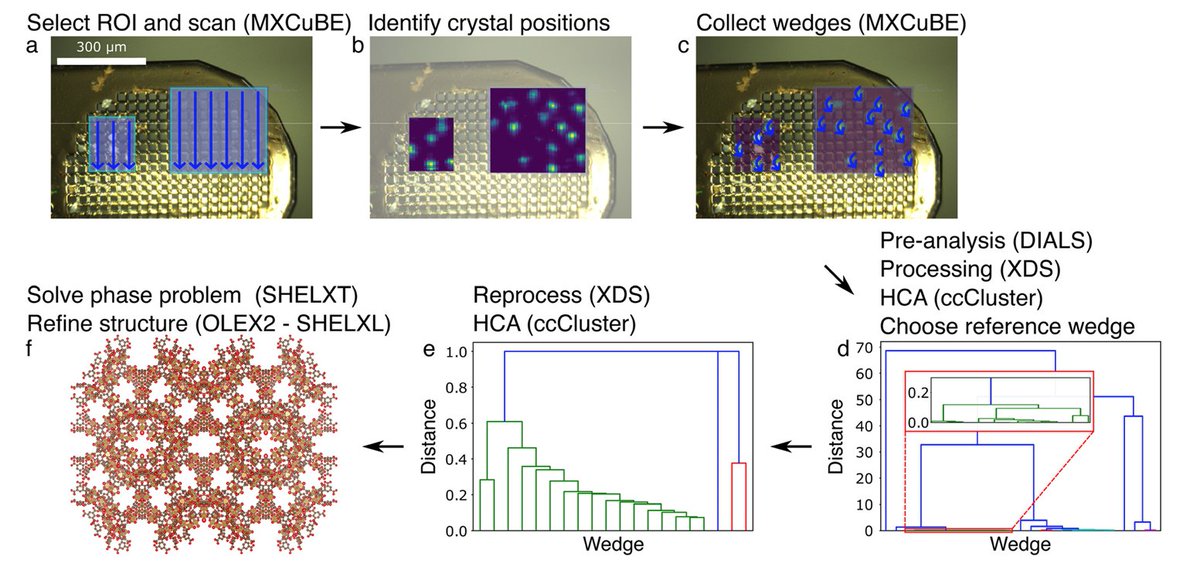 Congratulations to Elke - a former post-doc on PX2-A - for her perseverance in publishing our paper entitled "Elucidating metal–organic framework structures using synchrotron serial crystallography" in CrystEngComm. This important work will have an impact in MOF chemistry.