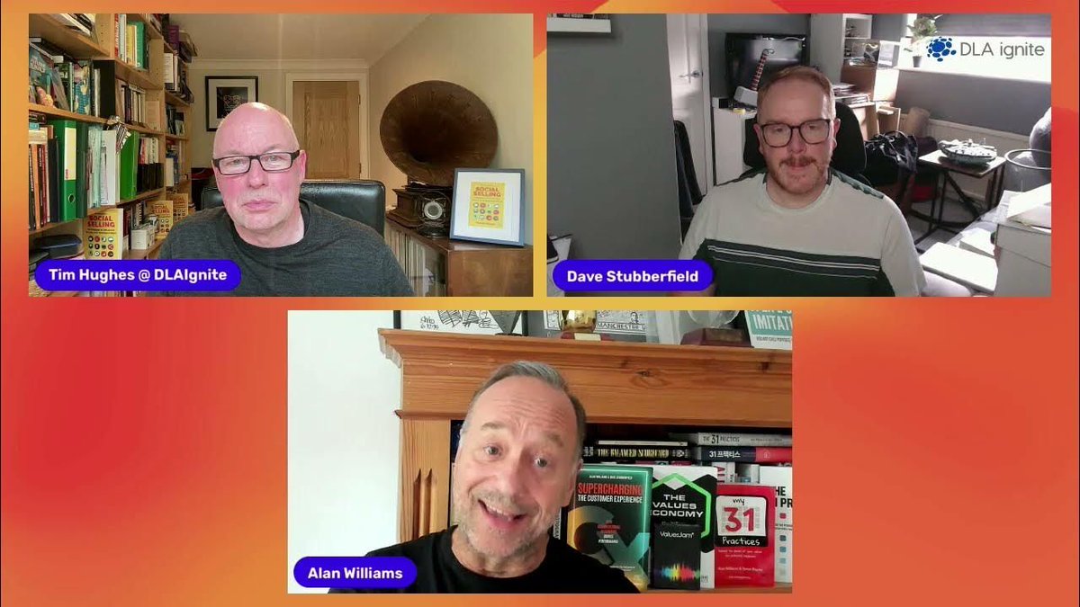 Timothy_Hughes's tweet photo. #TimTalk β Supercharging the customer experience with Alan Williams and Dave Stubberfield https://t.co/XABJ5C2b0U via @DLAIgnite #SocialSelling #DigitalSelling #CustomerExperience #CustomerService #ServiceBrand #Branding #Marketing #Business https://t.co/XvSOduZp8P