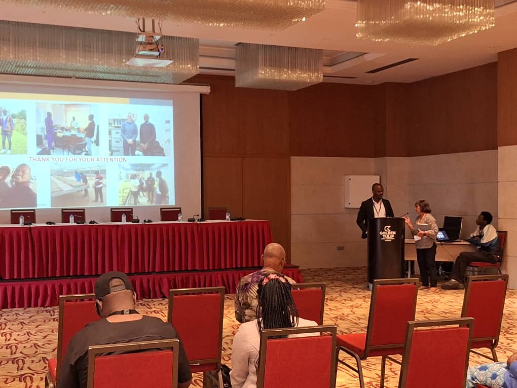SansaOlakunle's tweet photo. It's been a great time at the World Cowpea Research Conference, where I gave two talks on our efforts @IITA_CGIAR @iitagrc towards breeding climate resilient cowpea varieties for Sub-Saharan Africa.

 #Photosynthesis
 #Drought
#Heat
#SmallholderFarmers
#SDG2 https://t.co/hee5i2pUzR