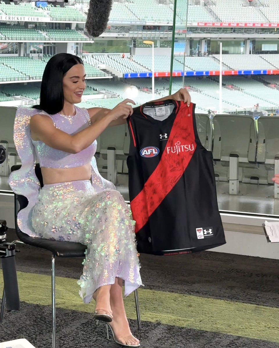 The red &amp; black suits all 👀❤️‍🔥 <a href="/katyperry/">KATY PERRY</a>