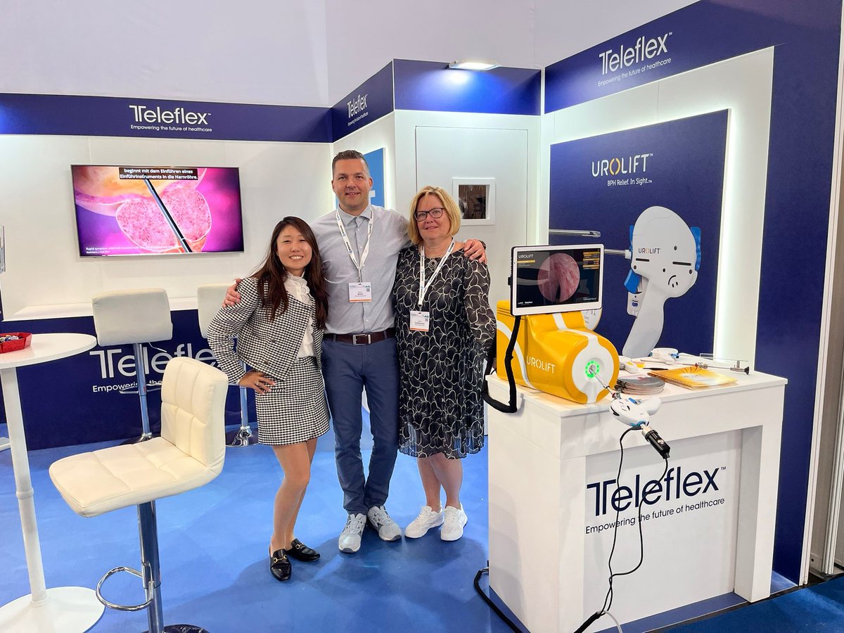 The Teleflex team is excited to return to DGU today and Friday, showcasing both UroLift and a range of urology products.  

Make sure to visit us at booth number D21! We’d love the chance to connect with you <a href="/DGUrologie/">DGU</a> #DGU24 #UroLift