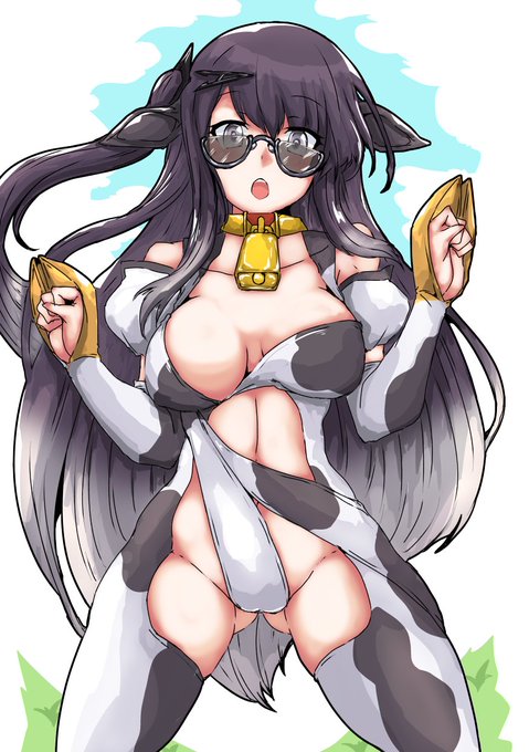 今日の日課は乳牛化ミリアルちゃんです 