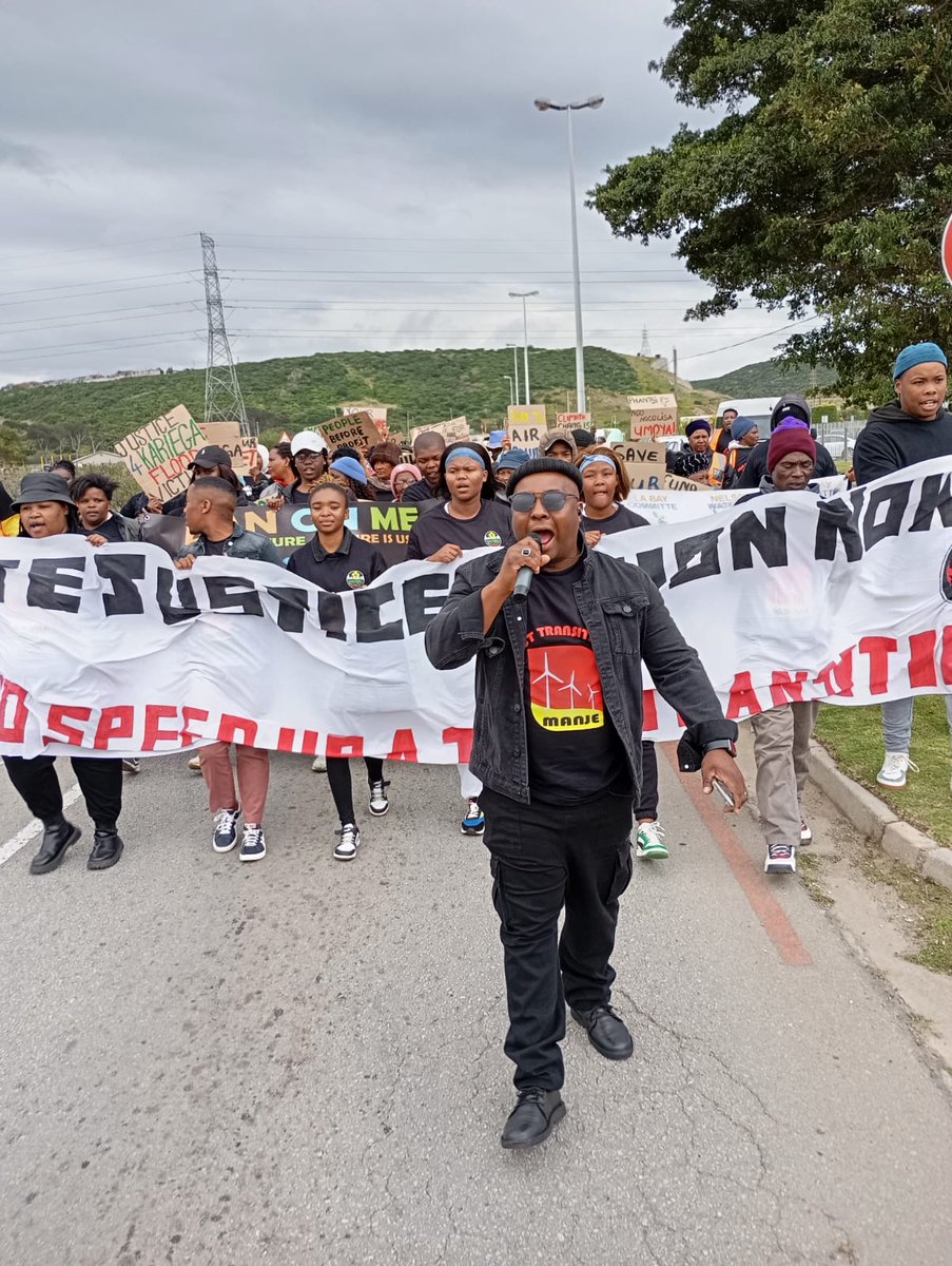 Earthlife Africa JHB (@earthlife_jhb) on Twitter photo We stand with communities affected by floods & pollution! Today’s march in #UitenhageKariega is about demanding justice for ALL. 🌍💪We can’t ignore the #ClimateCrisis any longer. 🌧️💧 #ClimateJusticeNOW #LeaveNoOneBehind <a href="/LifeAfterCoal/">Life After Coal</a> <a href="/ClimateZA/">Presidential Climate Commission</a> <a href="/naturaljustice/">Natural Justice</a> <a href="/makomaphil/">Makoma Lekalakala</a> We stand with communities affected by floods & pollution! Today’s march in #UitenhageKariega is about demanding justice for ALL. 🌍💪We can’t ignore the #ClimateCrisis any longer. 🌧️💧 #ClimateJusticeNOW #LeaveNoOneBehind <a href="/LifeAfterCoal/">Life After Coal</a> <a href="/ClimateZA/">Presidential Climate Commission</a> <a href="/naturaljustice/">Natural Justice</a> <a href="/makomaphil/">Makoma Lekalakala</a>