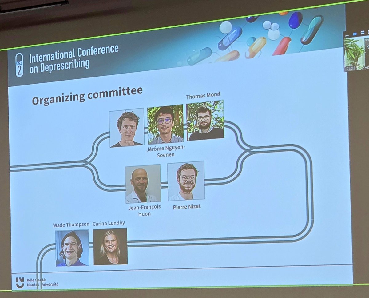 👏👏👏👏 to the <a href="/ICOD2024/">ICOD 2</a> Organizing Committee for their tremendous work on a fantastic scientific (+ social) program. We are live from Nantes 🇫🇷! 

 <a href="/DeprescribeNet/">CADeN</a> <a href="/DeprescribeUS/">US Deprescribing Research Network (USDeN)</a> <a href="/DeprescribeAU/">Australian Deprescribing Network (ADeN)</a> <a href="/NDeprescribing/">NERDeprescribing</a>