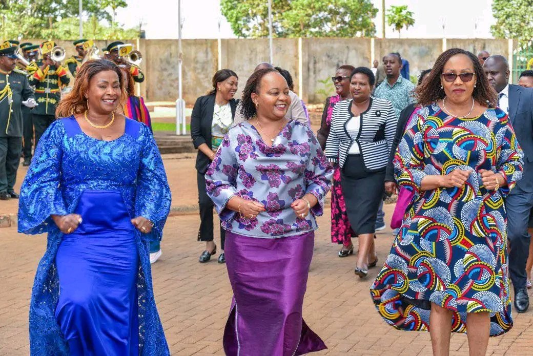 GeoffreyMwolol1's tweet photo. H.E Governor @Wavinya_Ndeti arrival at Kirinyanga County Headquarters for the Council of Governors Women Caucus (G7) Summit hosted by Chairperson of the Council of Governors H.E Hon. Ann Waiguru.
#Unity_Is_Power https://t.co/2C3fakaVVb