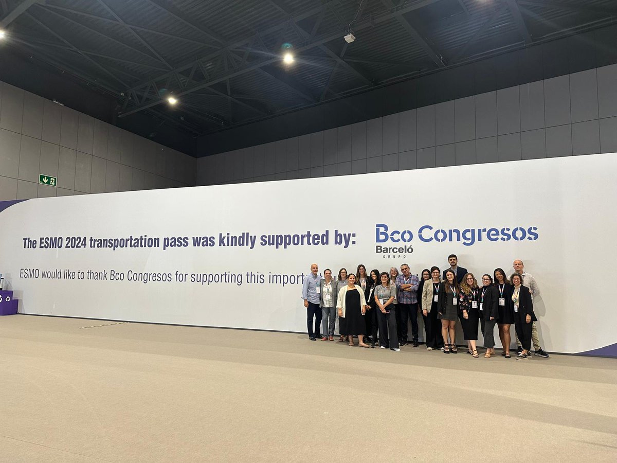 <a href="/BcoCongresos/">Bco Congresos</a>  proud sponsor of transportation passes for the #ESMO2024 in <a href="/VisitBCN_ES/">Barcelona</a> <a href="/Fira_Barcelona/">Fira Barcelona</a> Through this initiative, we collectively contributed to Sustainable Development Goal 11: making cities and human settlements inclusive, safe, resilient, and sustainable