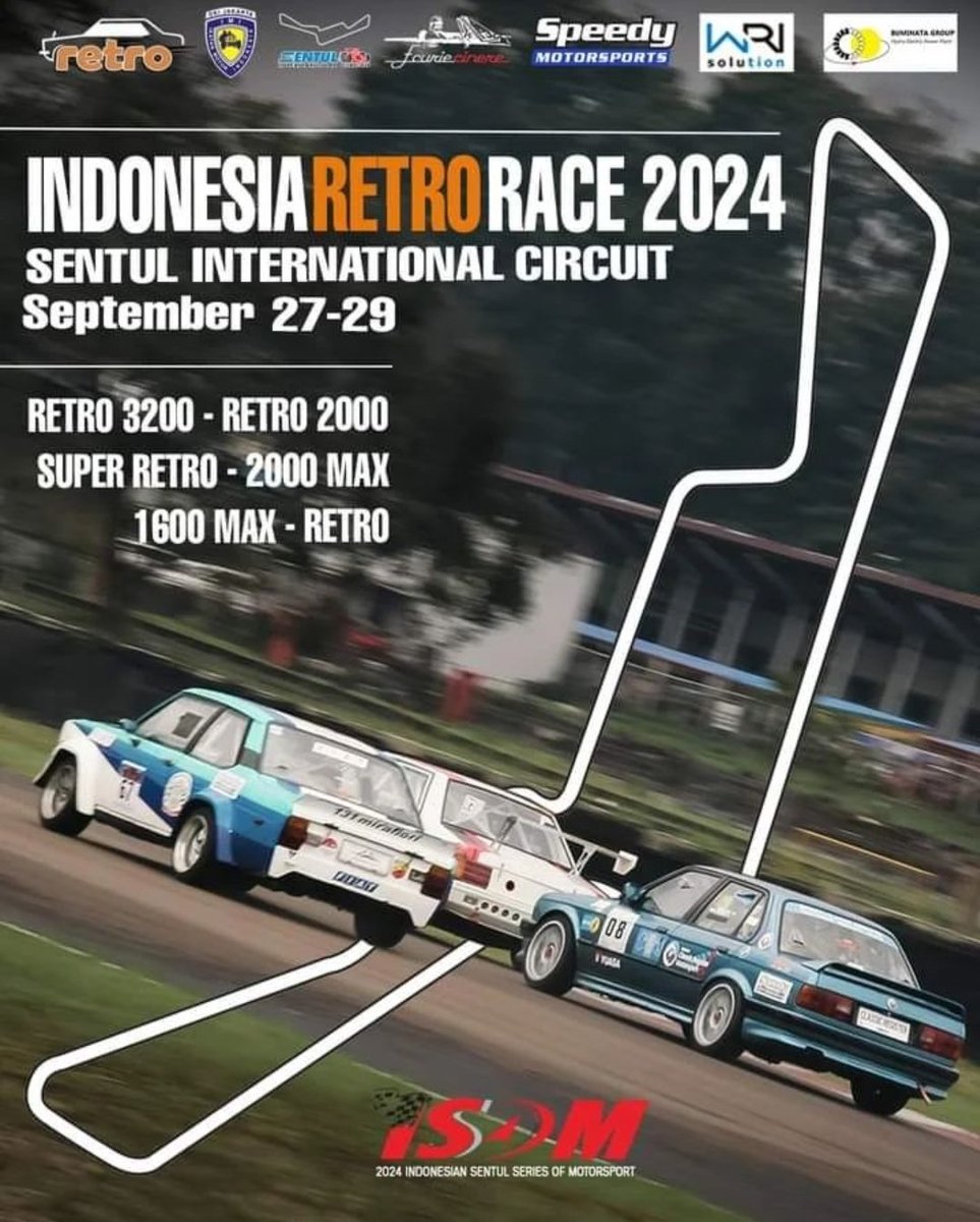 Round 4 - Indonesia Retro Race 

#IndonesiaRetroRace
#ISSOM
#sentulinternationalcircuit 
#IMI
#imidki
#ecuriecinere 
#speedymotorports