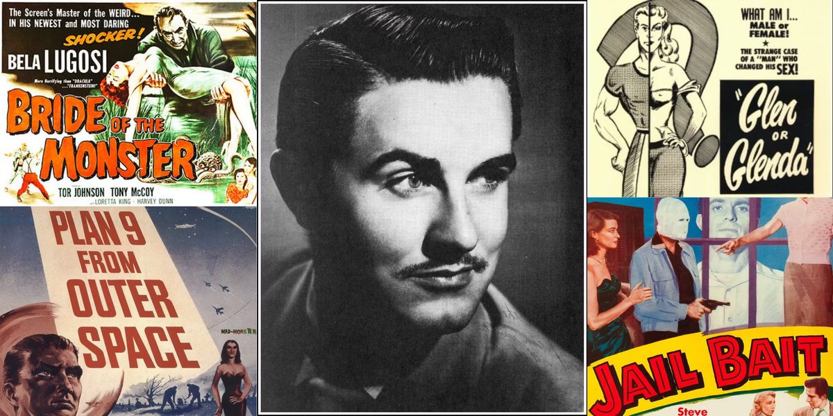 THURS 11:30am on <a href="/KBOO/">KBOO 📻</a>: We’re celebrating #EdWood’s 100th birthday with a retrospective at <a href="/cstpdx/">Clinton Street Theater</a> with film archivists Ian Sundahl &amp; Adam Tamberg.
kboo.fm/media/123360-e…
Tune in!  Thurs 9/26 from 11:30 to noon PT at 90.7fm in Portland or kboo.fm/listen worldwide.