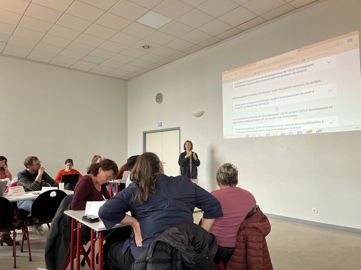Démarrage des sessions d’accueil des nouveaux territoires à Nantes  #TZCLD #droitalemploi