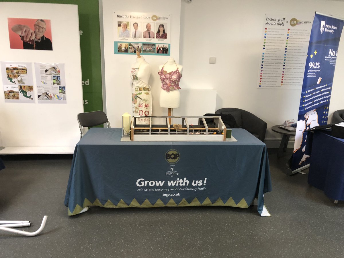 <a href="/BQPPigs/">BQPPigs</a> is at <a href="/EastNorfolk/">East Norfolk Sixth Form College</a> talking to the students why they should choose a carer in Agriculture