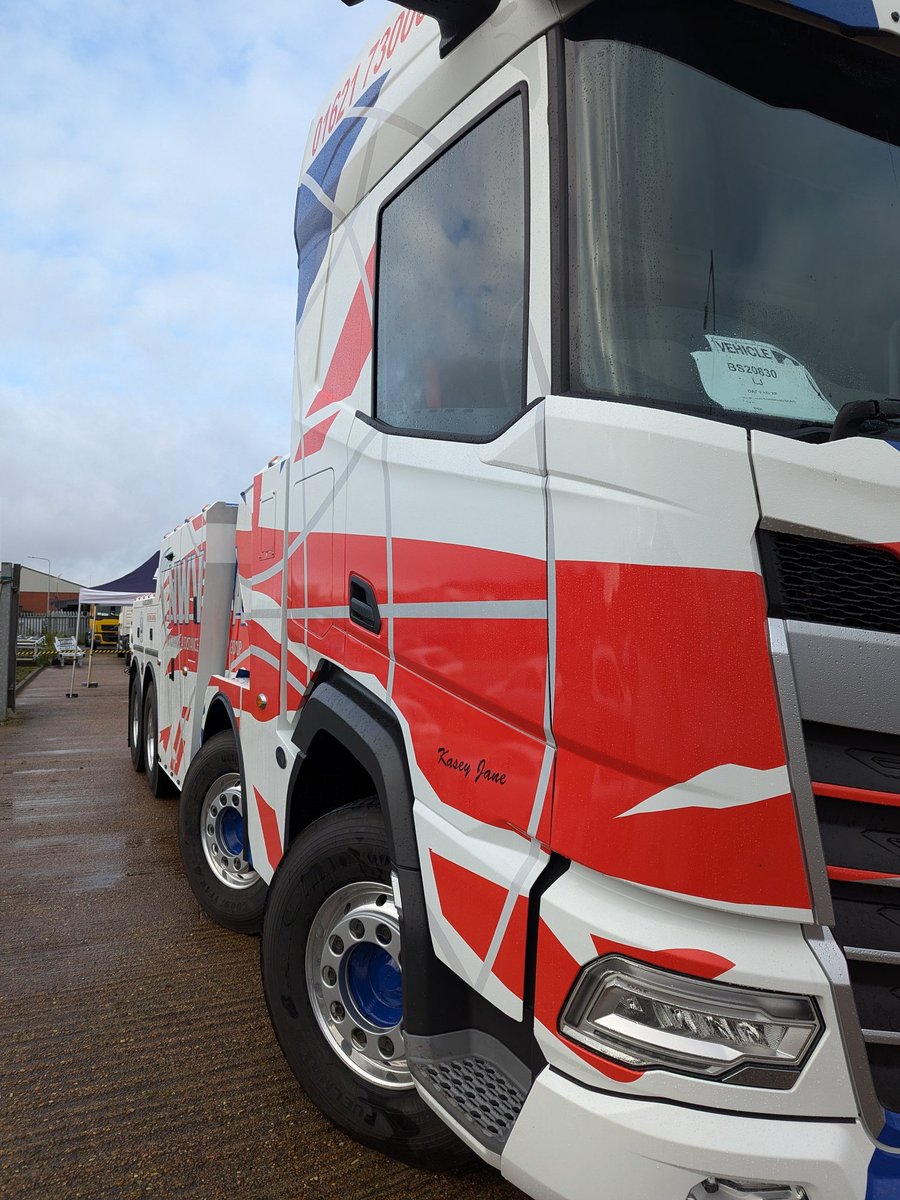 BusDevBDC's tweet photo. #NMD24 about to kick off here in Thetford. @Boniface_Eng are set up and ready to go. Thanks to Manchetts for providing machinery for today as well. #manufacturing #recoveryvehicle #schools https://t.co/vfxndGe3VR