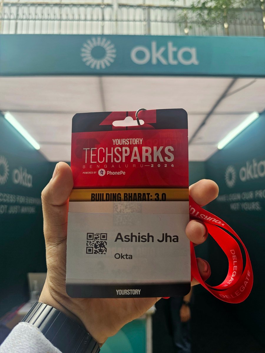 the_dream_saver's tweet image. The @okta team is at Techsparks Bengaluru! 🎉 

Join us between Sep 26-28 at booth S3!

Come say hi if you&apos;re around! 👋

@auth0 @oktadev @YourStoryCo #Techsparks2024 #Okta #Auth0 #IAM #CustomerIdentity