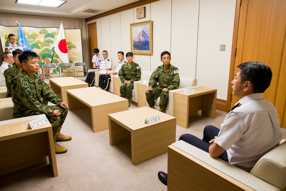 国連三角パートナーシップ・プログラムの教官団としてケニアに派遣され