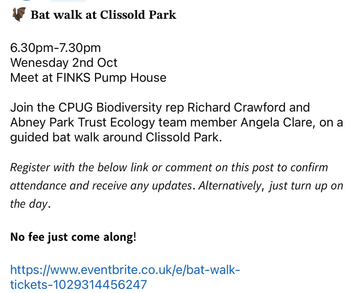 Clissold Park Users tweet media