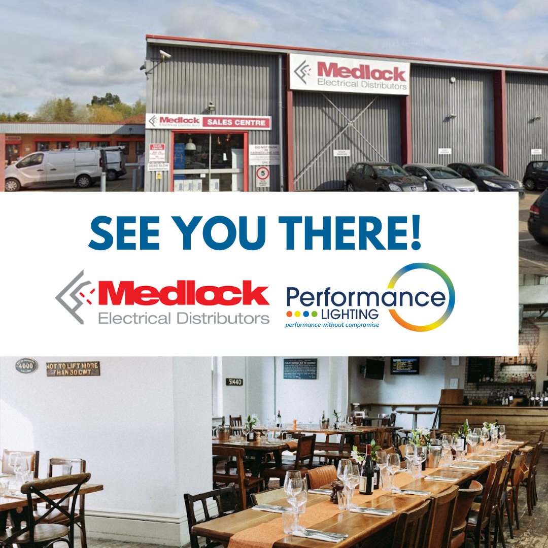 Medlock Electrical Distributors are hosting an event on 25th October at The Parcel Yard in King’s Cross Station and we can't wait!

Keep an eye out for Luke, he’ll be around to chat and answer any of your LED-related questions.

#LEDIndustry #LEDLighting #LightingDesign