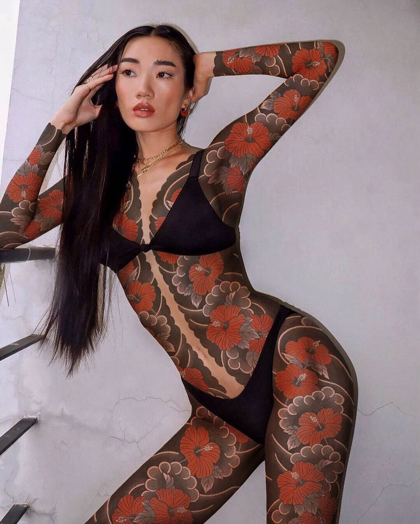 inkedOneArt's tweet image. Japanese tattoo concept by © Alex Shwed.