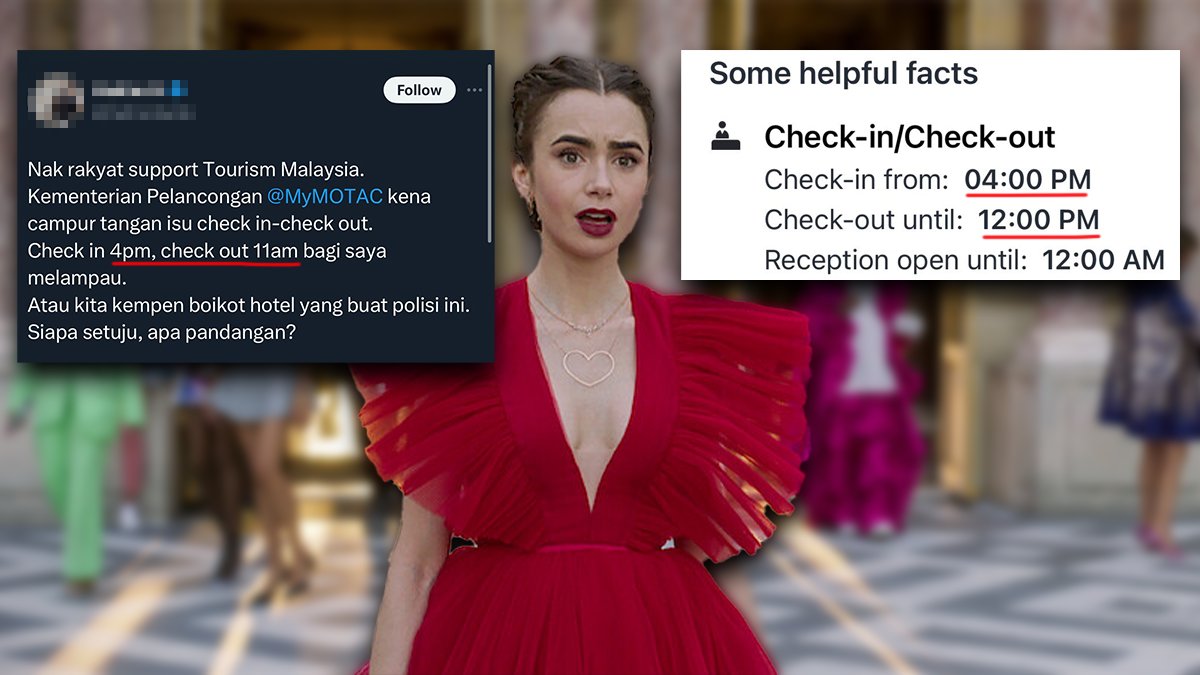 sosciliMy's tweet photo. Netizen dah bersuara pasal isu hotel melambatkan masa daftar masuk dan mempercepatkan masa daftar keluar.

Kepala tak sempat baring pon dah nak kena tendang keluar ni dah kenapa? 😩 Tapi betul ke isu ni semakin bertambah teruk?

🧵 1/10 https://t.co/zM5ln8RlH3