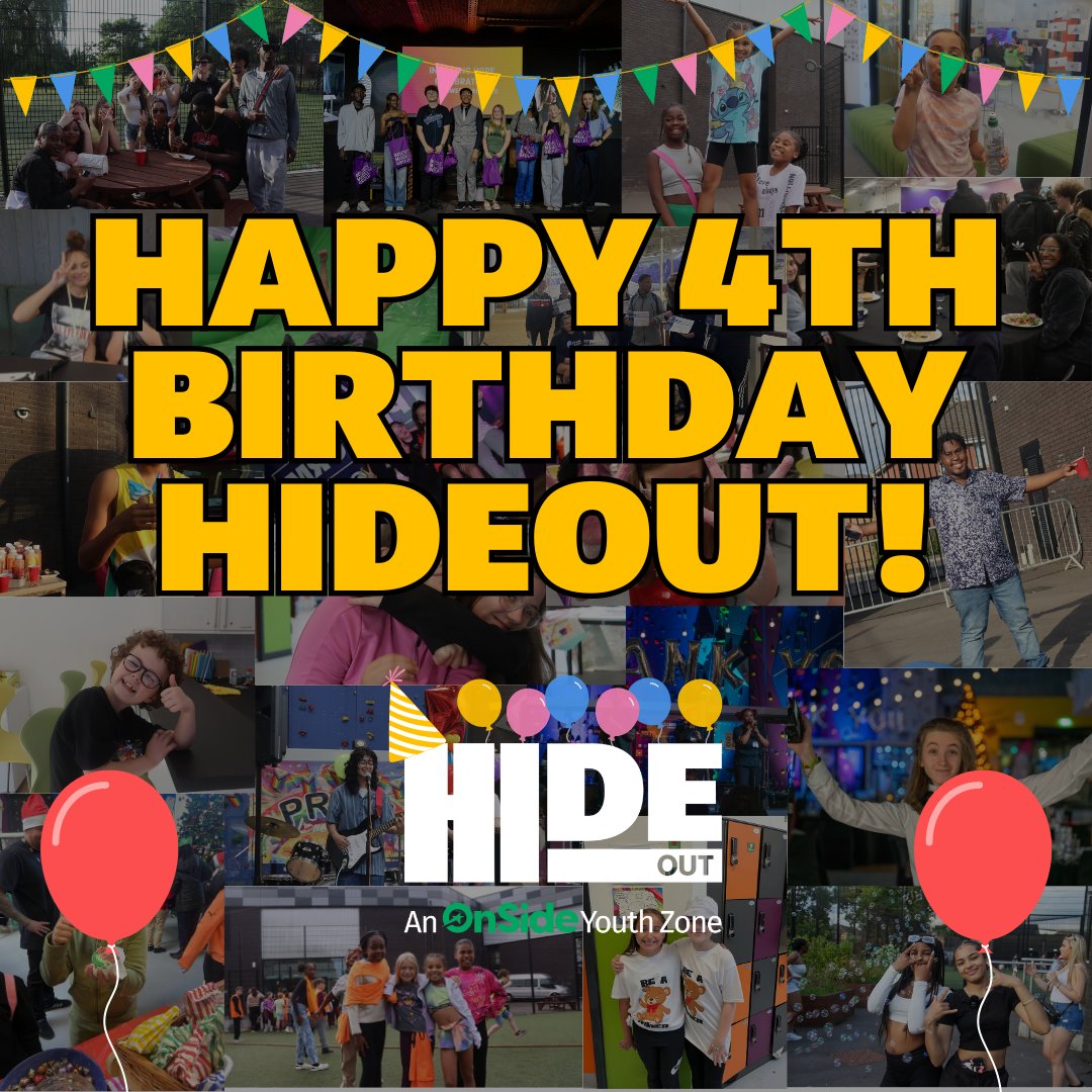HideOut Youth Zone tweet media