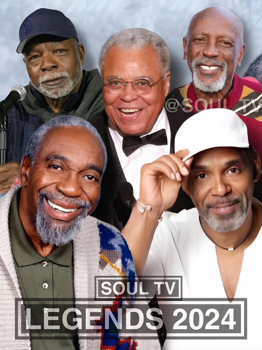 Carl Weathers, Lou Gossett Jr., James Earl Jones, Bill Cobbs &amp; Frankie Beverly  #LEGENDS #2024