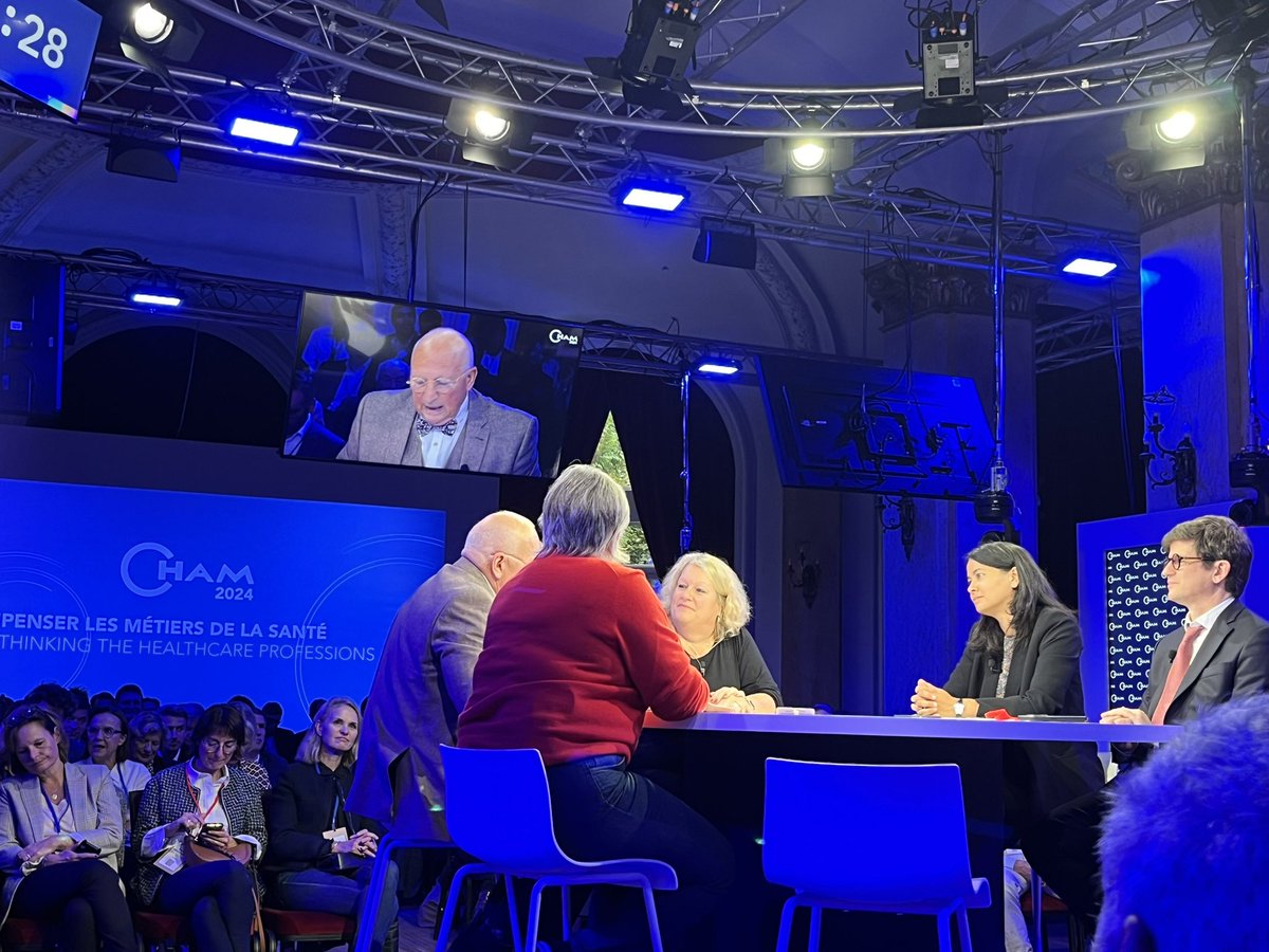 Comte-Arassus L (@comte_arassusl) on Twitter photo 1 ère table ronde <a href="/canalcham/">Convention on Health Analysis and Management |CHAM</a>
👉Homme connecté, Homme libéré
Animée par Roxane Philippe
Avec Jean-Gabriel Ganascia Sami Henni Maya Noël Anne-Sophie TUSZYNSKI
Les fondamentaux : de l’écoute, de l’humain au service des patients avec une vision à long terme
#medecinedeprecision 1 ère table ronde <a href="/canalcham/">Convention on Health Analysis and Management |CHAM</a>
👉Homme connecté, Homme libéré
Animée par Roxane Philippe
Avec Jean-Gabriel Ganascia Sami Henni Maya Noël Anne-Sophie TUSZYNSKI
Les fondamentaux : de l’écoute, de l’humain au service des patients avec une vision à long terme
#medecinedeprecision