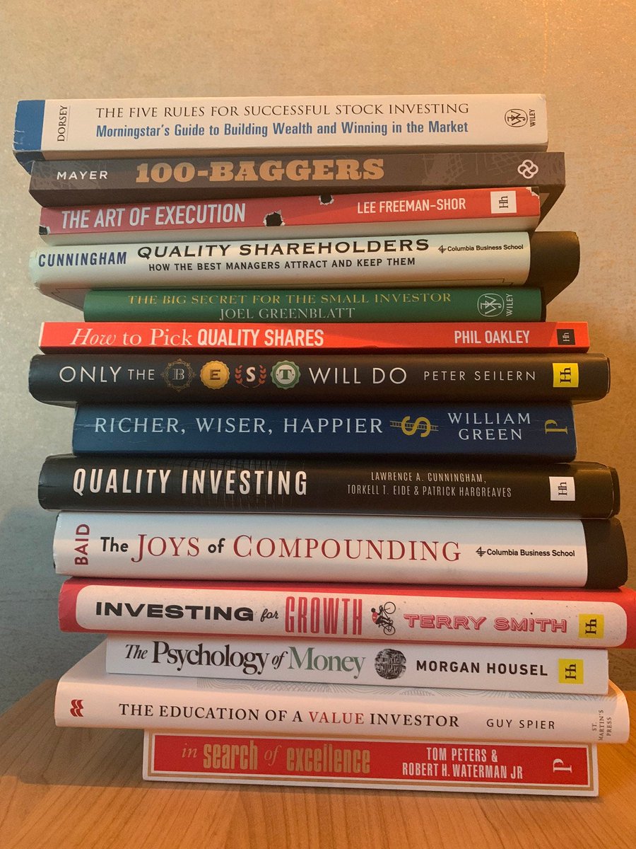 QCompounding's tweet image. Some high quality books: