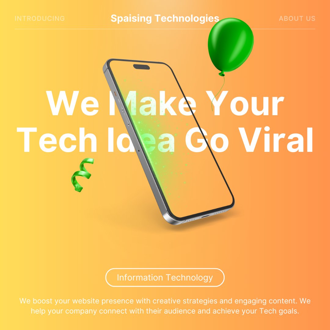 SpaisingTech's tweet image. Got a groundbreaking tech idea? 🚀 At Spaising Technologies, we turn your vision into a viral sensation! Let&apos;s transform your dream into a digital reality. 💡🌐

#SpaisingTechnologies #TransformingTechnology #TechInnovation #CustomSoftware #MobileAppDevelopment #UIUXDesign