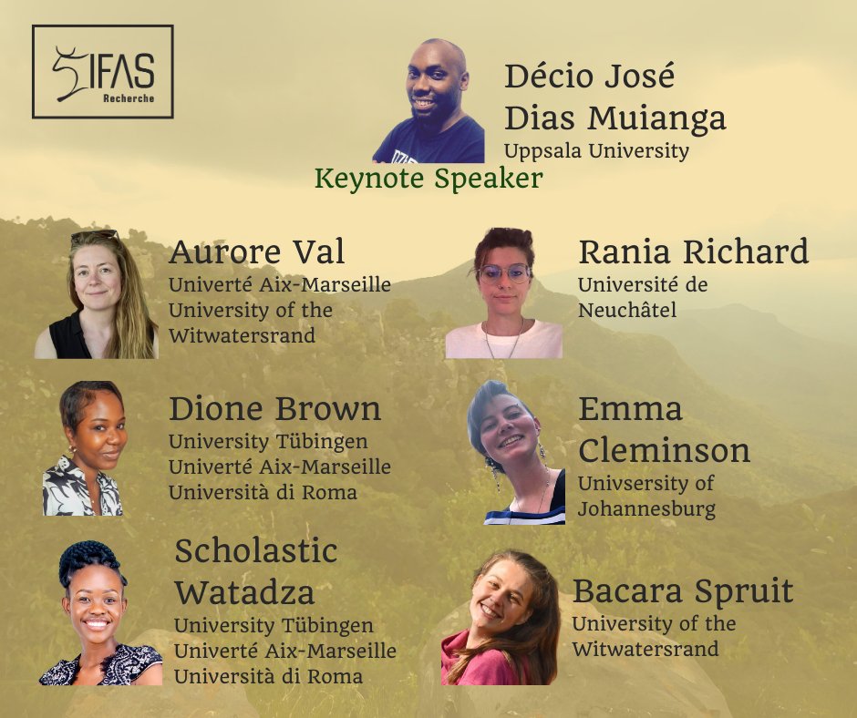 sifoGeoArch's tweet image. "From the #Pleistocene into the #Holocene - Renewed #archaeological studies at the transition in southern Africa"
Sep 27, 2024 | 9:00am – 12:30pm in Braamfontein, #SouthAfrica
More info and registration : ifas.org.za/research/2024/…
#conference #LSA #IFASresearch