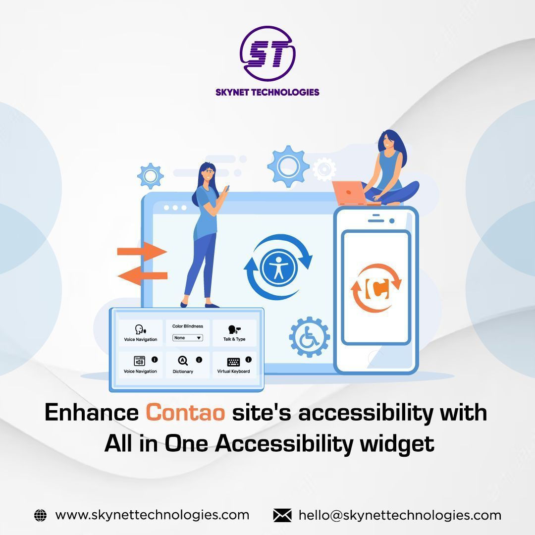 Skynet_LV's tweet image. Reduce legal risks and improve user experience by installing All in One Accessibility Widget for @contaocms website. 

buff.ly/3TJvnAN 

#Contao #ContaoCMS #UserExperience #OpenSource #CMSPlatform #Widget #WebAccessibility #Inclusion