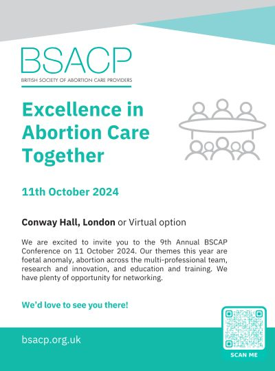 Centre for Reproductive Research & Communication (@crrc_bpas) on Twitter photo Join us at the <a href="/BSACP/">BSACP</a> Conference 2024!
The CRRC is well-represented on this year's programme. <a href="/lohrpa/">Patricia Lohr</a> will be reflecting on innovation & abortion care, and <a href="/rbcca_blaylock/">Rebecca Blaylock (she/her)</a> will be speaking about participatory approaches in abortion care research.
bsacp.org.uk/event/bsacp-co… Join us at the <a href="/BSACP/">BSACP</a> Conference 2024!
The CRRC is well-represented on this year's programme. <a href="/lohrpa/">Patricia Lohr</a> will be reflecting on innovation & abortion care, and <a href="/rbcca_blaylock/">Rebecca Blaylock (she/her)</a> will be speaking about participatory approaches in abortion care research.
bsacp.org.uk/event/bsacp-co…