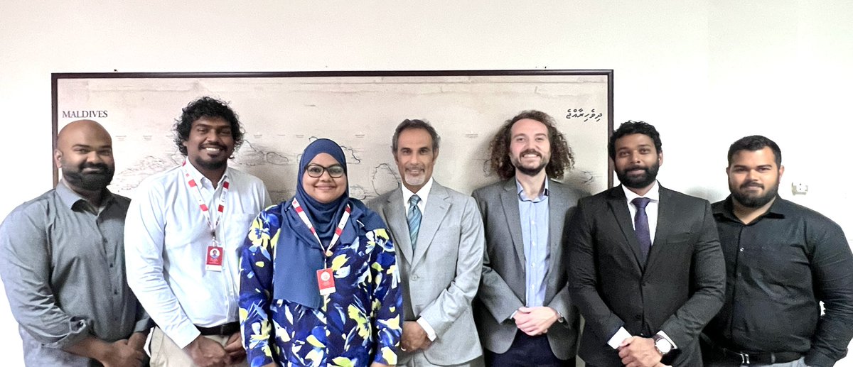 Maldivian Red Crescent (@maldivianrc) on Twitter photo MRC SG <a href="/HimyaFathimath/">Fathimath Himya</a> and leadership met with the Chief of <a href="/UNDRR_AsiaPac/">UNDRR Asia-Pacific</a> , Mr. Marco Toscano-Rivalta, discussing our ongoing work in disaster risk reduction and community resilience across the islands of the Maldives. MRC SG <a href="/HimyaFathimath/">Fathimath Himya</a> and leadership met with the Chief of <a href="/UNDRR_AsiaPac/">UNDRR Asia-Pacific</a> , Mr. Marco Toscano-Rivalta, discussing our ongoing work in disaster risk reduction and community resilience across the islands of the Maldives.