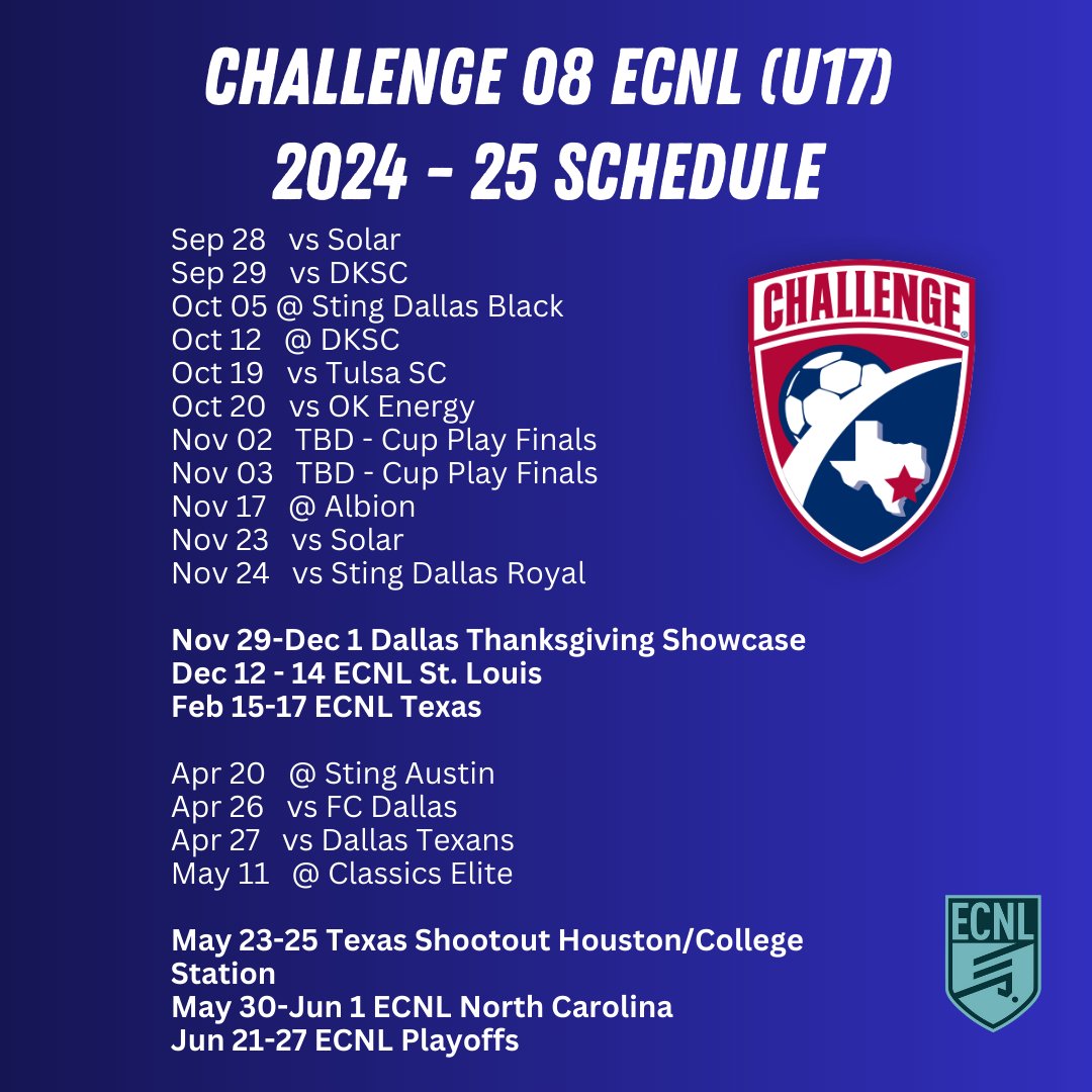 Challenge G07/08 ECNL (U18/19) tweet media