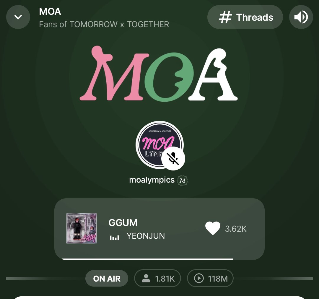 ckh_gyu04's tweet photo. 1.81 moas on sh right now! 🥳
Less than 200 for us to reach 2k!
#streaMIA #MOAisONE
https://t.co/eMmbRMAn26 https://t.co/8kMNhxyifb