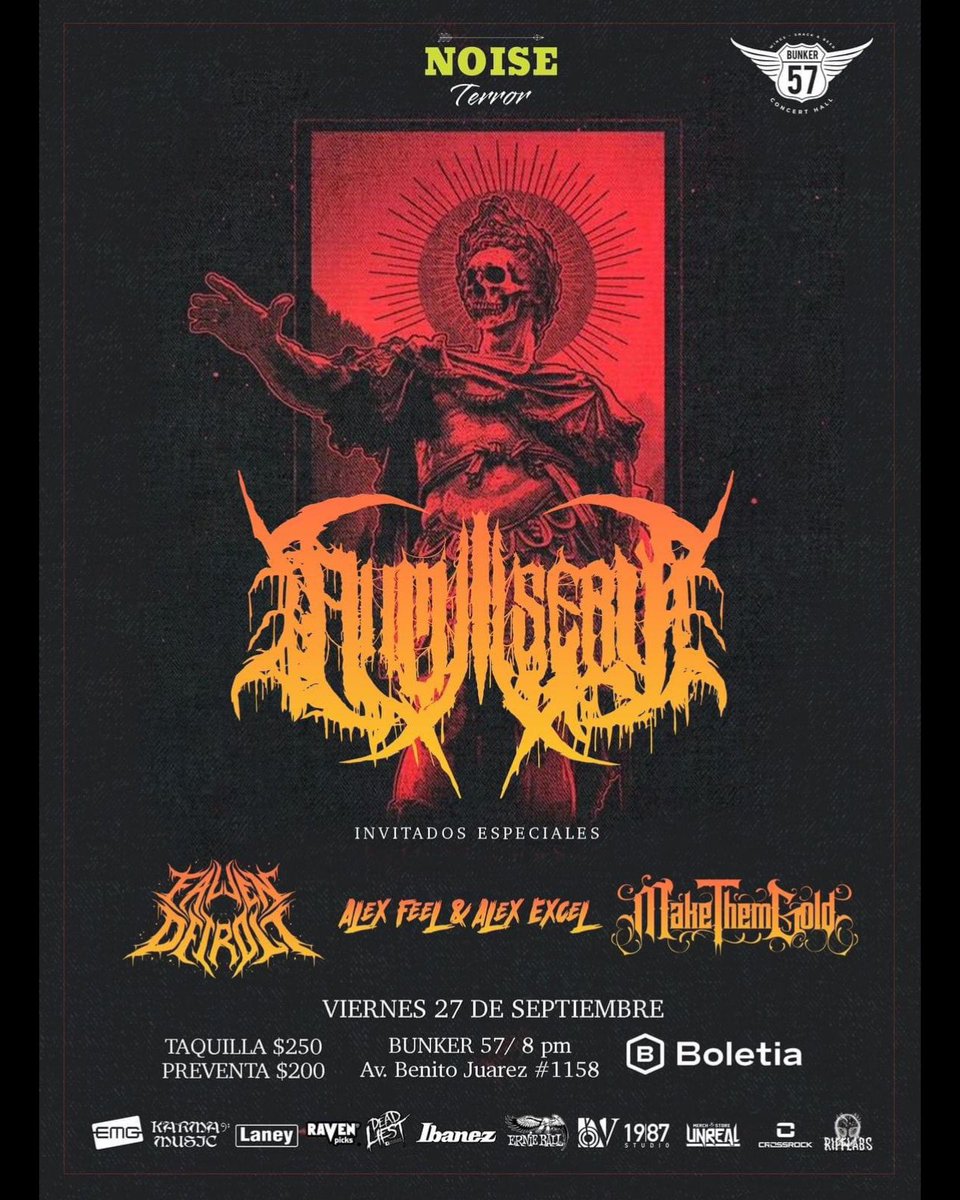 Nos vemos en San Luis Potosí este viernes 🤘🏽🔥