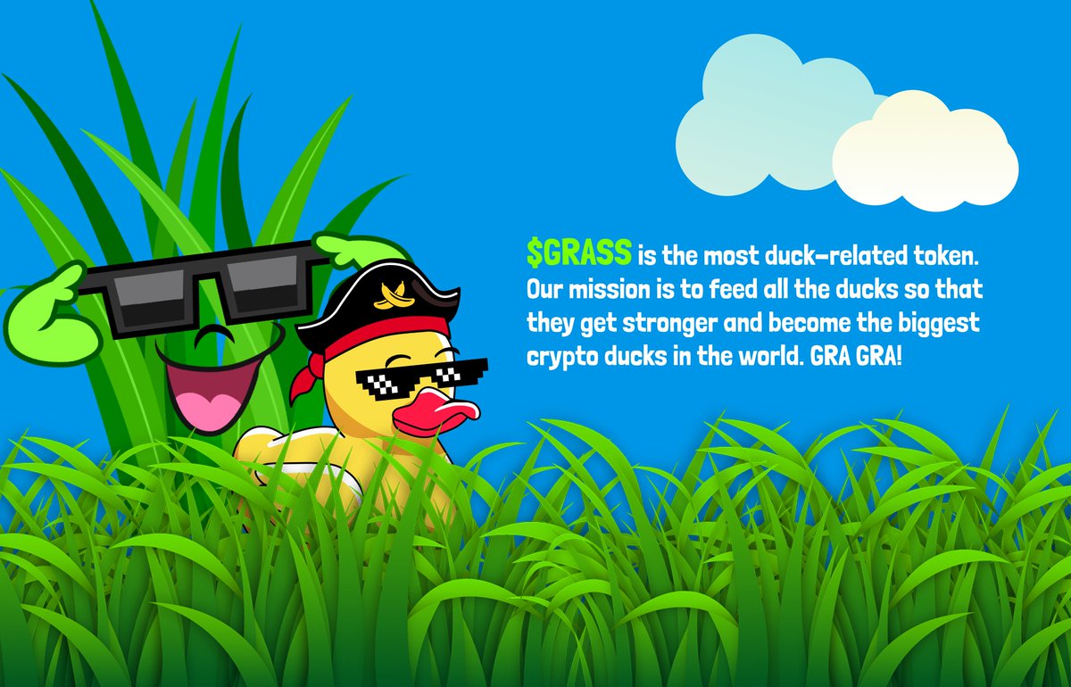 grassfun's tweet image. Preparing to buy some $GRASS. Gra Gra🦆😎