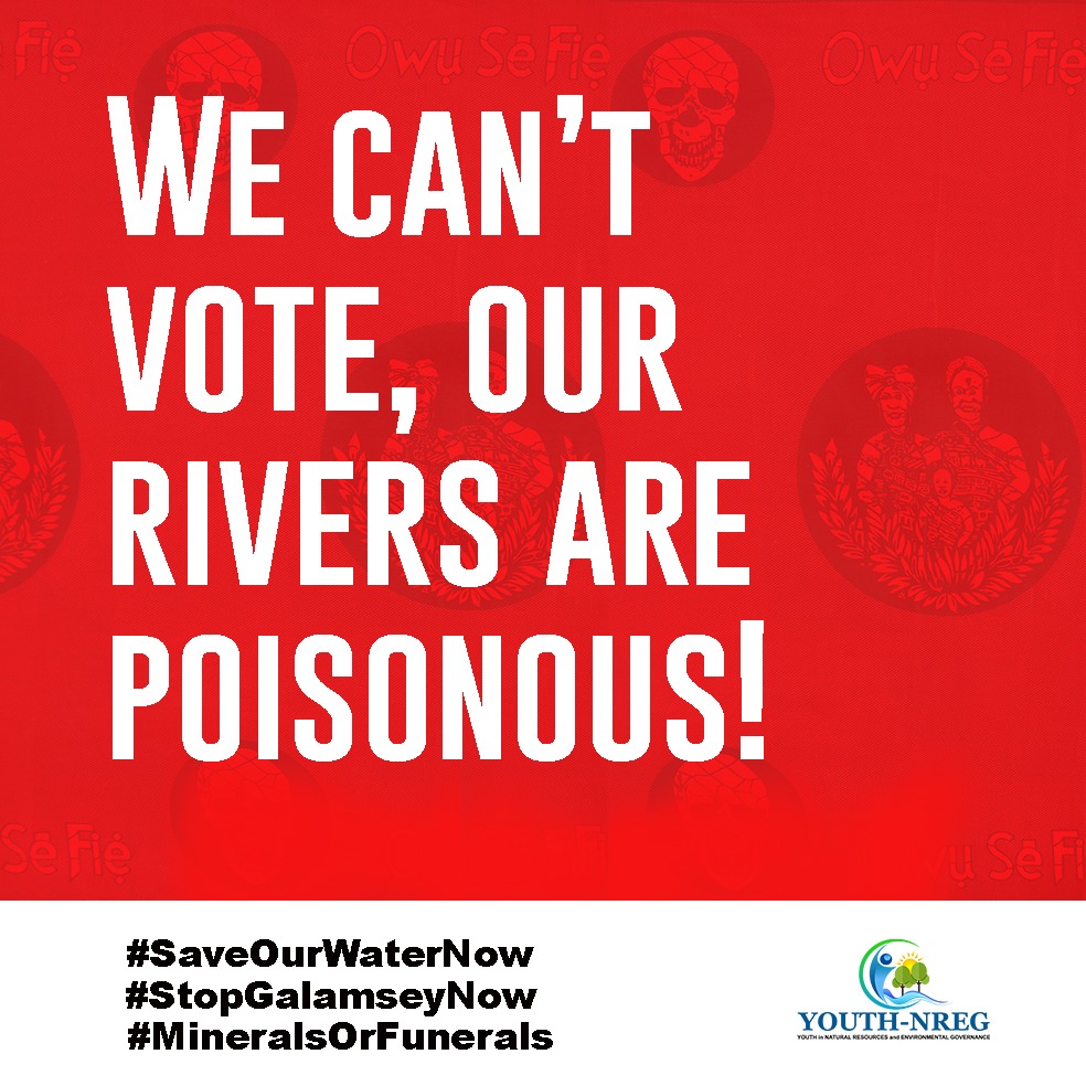 YouthNREGGh's tweet photo. 4 days more to #StopGalamseyNow and #SaveOurWaterNow @NAkufoAddo 

4 days more to #StopGalamseyNow and #SaveOurWaterNow @NAkufoAddo

4 days more to #StopGalamseyNow and #SaveOurWaterNow @NAkufoAddo 

4 days more to #StopGalamseyNow and #SaveOurWaterNow @NAkufoAddo https://t.co/eCTEsJ7NFp