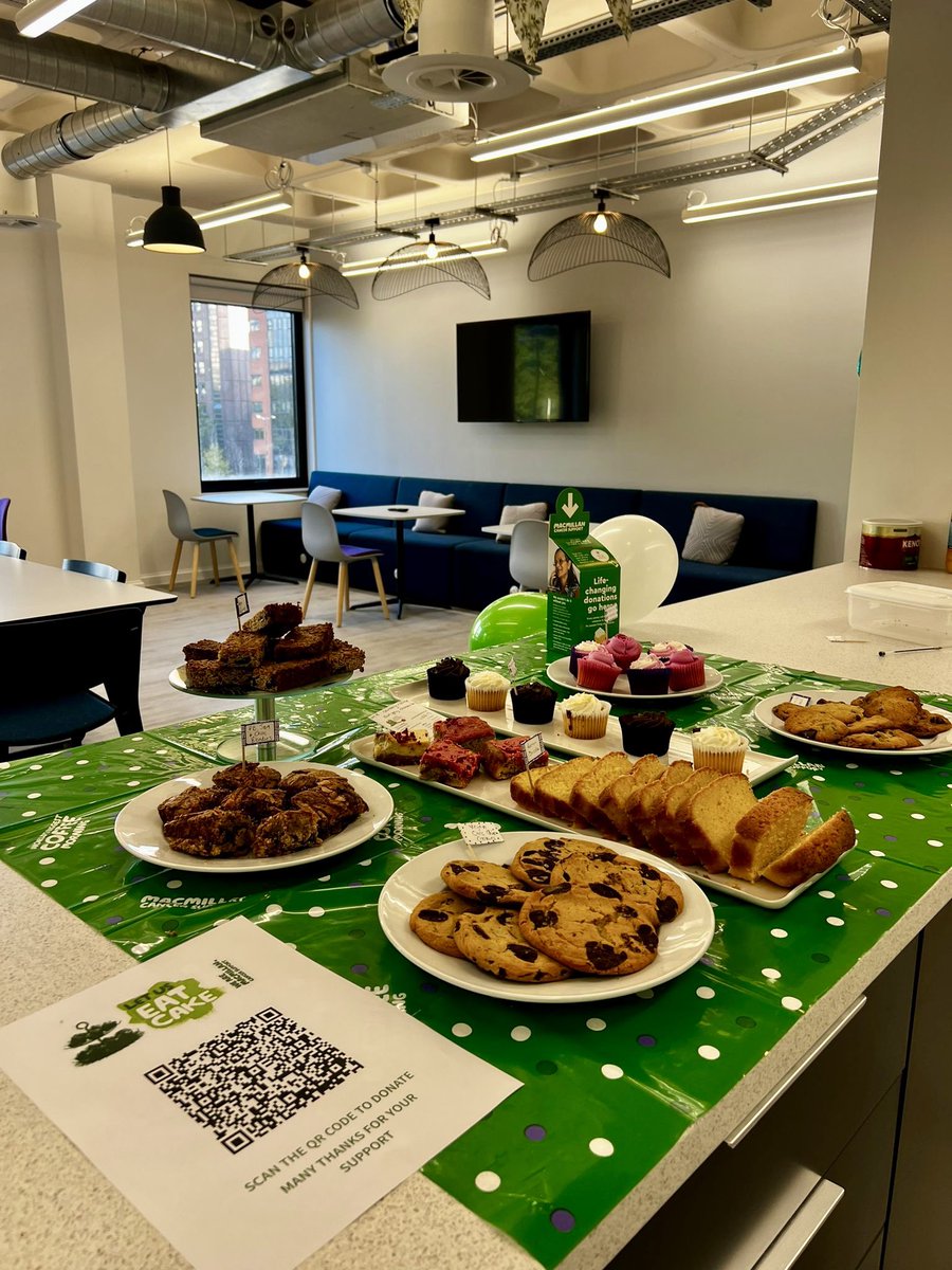 Alexandra Lausen (@lausen_aj) on Twitter photo So pleased to support <a href="/macmillancancer/">Macmillan Cancer Support</a> today with a bake sale of goodies in the #Bristol office, raising essential funds for a really important cause <a href="/irwinmitchell/">Irwin Mitchell</a> #coffeemorning <a href="/ginnychalmers/">Virginia Chalmers</a>
If you'd like to donate it would be greatly appreciated:
justgiving.com/page/chloe-lum… So pleased to support <a href="/macmillancancer/">Macmillan Cancer Support</a> today with a bake sale of goodies in the #Bristol office, raising essential funds for a really important cause <a href="/irwinmitchell/">Irwin Mitchell</a> #coffeemorning <a href="/ginnychalmers/">Virginia Chalmers</a>
If you'd like to donate it would be greatly appreciated:
justgiving.com/page/chloe-lum…