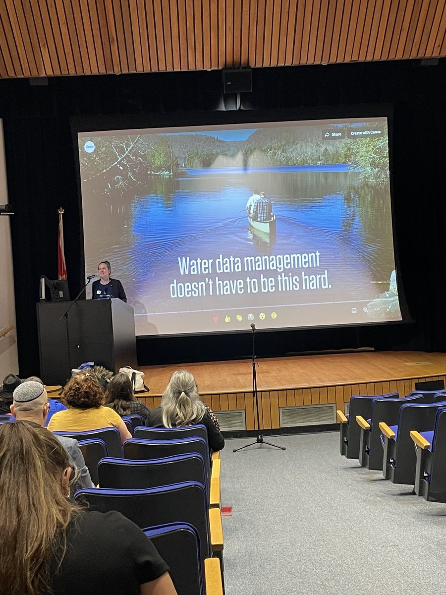 ⁦Kat Kavanagh <a href="/water_rangers/">Water Rangers</a>⁩ talks about rapid prototyping to develop community-based monitoring approaches at CWA National Freshwater Data Strategy workshop ⁦<a href="/DataStreamH2O/">DataStream</a>⁩
