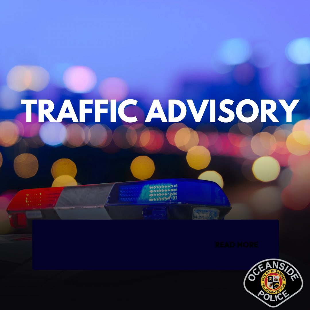 Be advised, there is a small plane that landed on eastbound SR-76 at Canyon Drive, blocking the number 2 lane of traffic. Please proceed with caution. #TrafficAlert