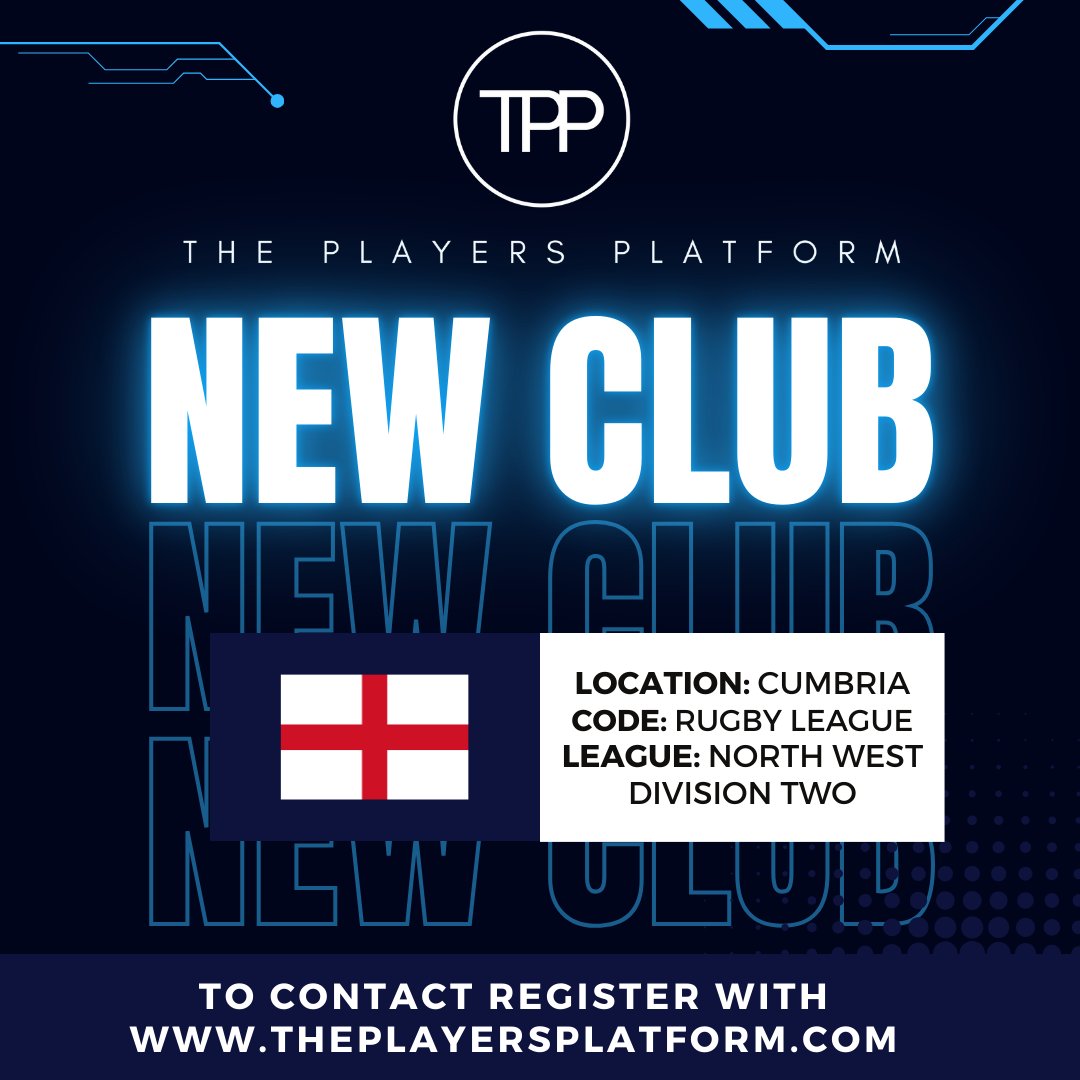 Dean_Richards_'s tweet photo. We have two new clubs on board with The Players Platform as they look to recruit players. 

🔹 Club based in South London
🔸 RL club based in Barrow-in-Furness

Download our app by downloading the QR code now ⬇️ or visit https://t.co/yDw1ePC7dv. 

#grassroots #recruitment #rugby https://t.co/eMokdF11Qy